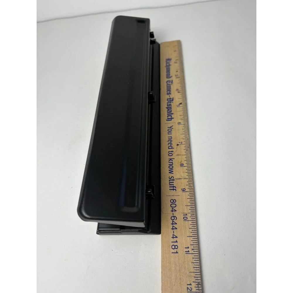 Wexford Black 3 Hole Punch Office School Supplies Organizer New in Package‎